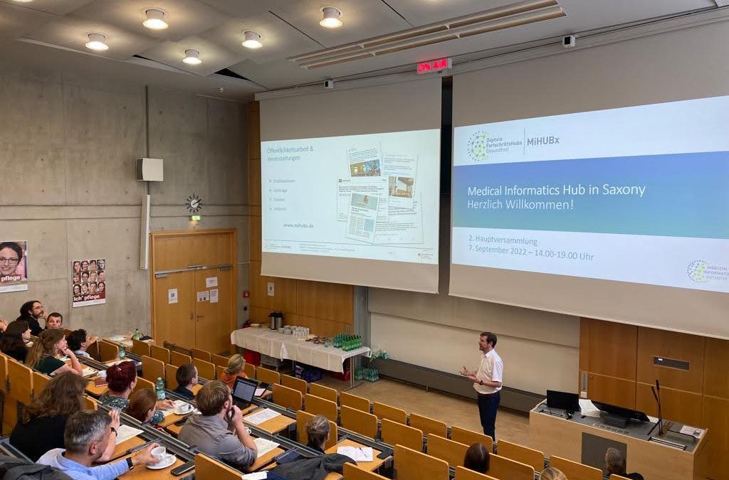 Zweite Hauptversammlung – Ein Jahr Medical Informatics Hub in Saxony – MiHUBx